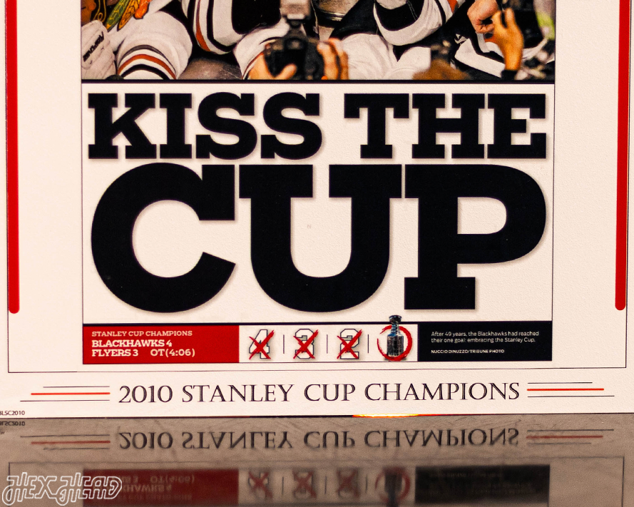 Chicago Tribune Blackhawks 2010 STANLEY CUP Front Page - JUNE 10, 2010