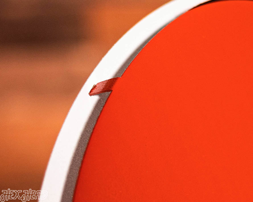 BLITZ COLLECTION -NEW Design! 8 LAYER Cleveland Browns 3D Vintage Metal Wall Art