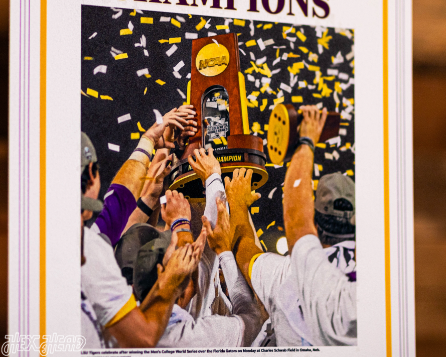 Daily Advertiser LSU Tigers 2023 NATIONAL CHAMPIONS Front Page - June 28, 2023