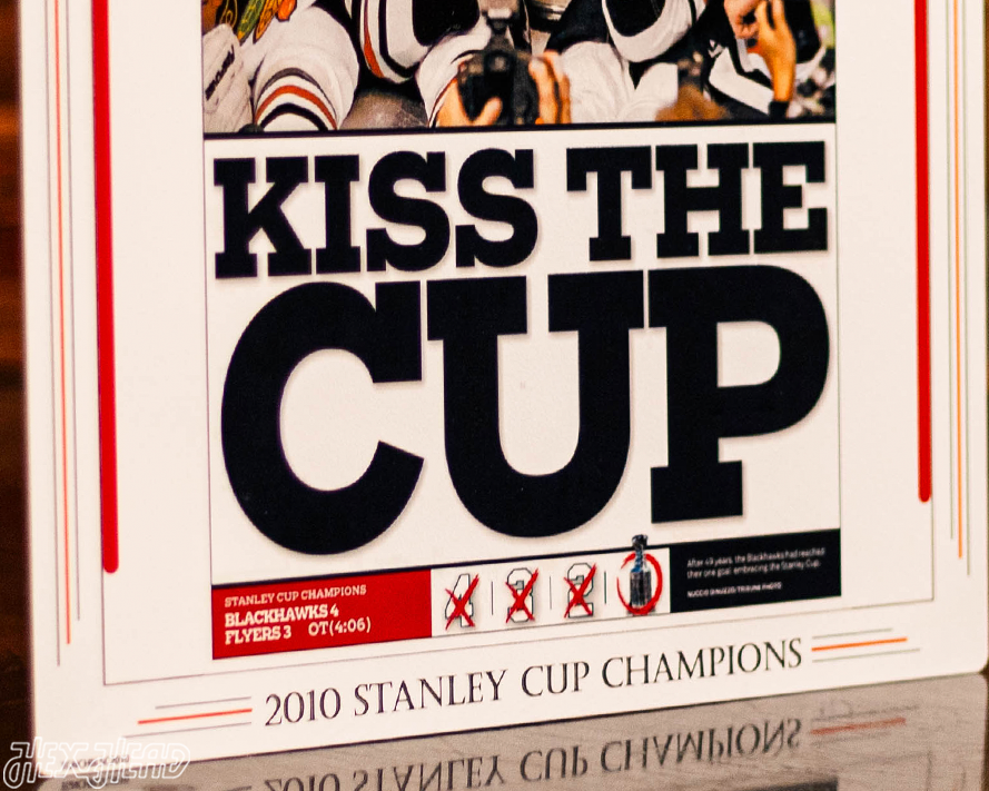 Chicago Tribune Blackhawks 2010 STANLEY CUP Front Page - JUNE 10, 2010