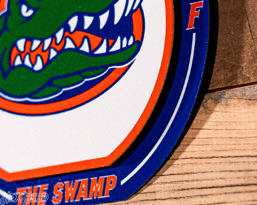 Florida Gators "Double Play" On the Shelf or on the Wall Art