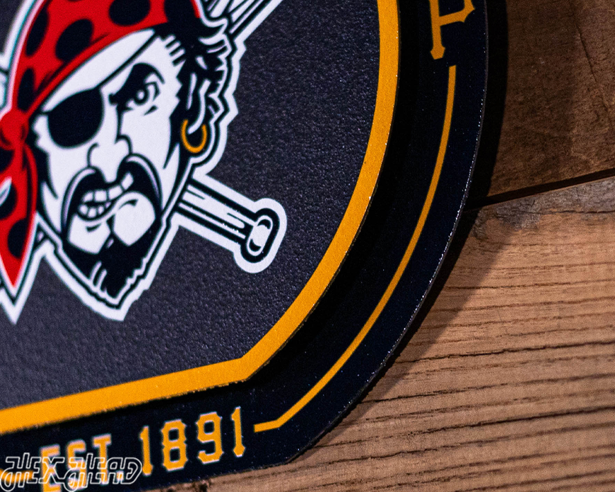 Pittsburgh Pirates "Double Play" On the Shelf or on the Wall Art