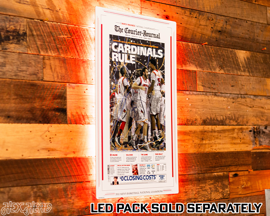 The Courier-Journal Louisville Cardinals 2013 Basketball National Champions Front Page - APRIL 9, 2013