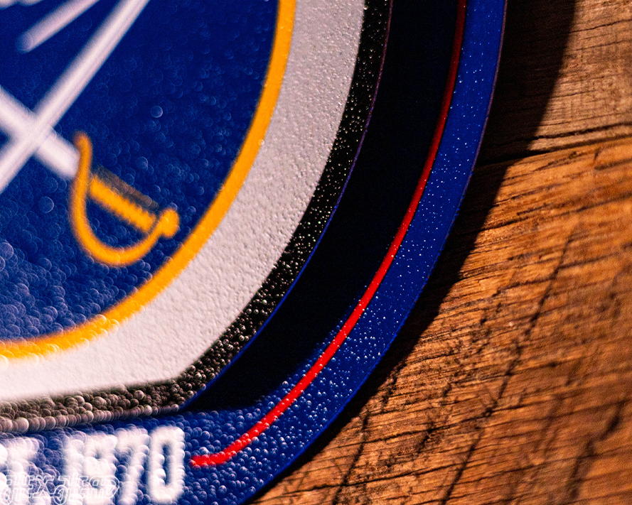 Buffalo Sabres "Double Play" On the Shelf or on the Wall Art