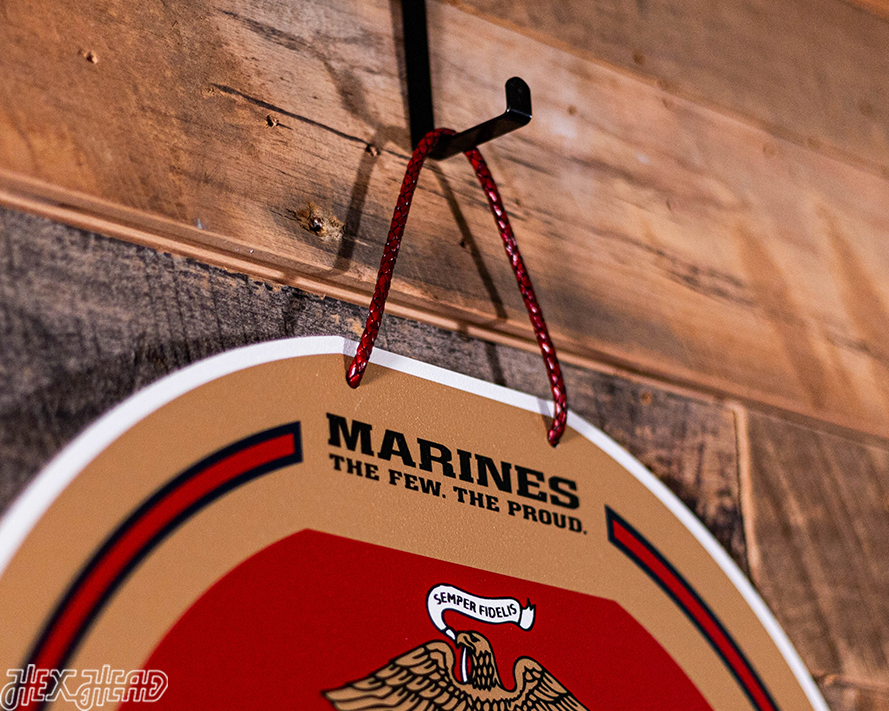 United States Marines Corps Personalized Monogram Metal Art