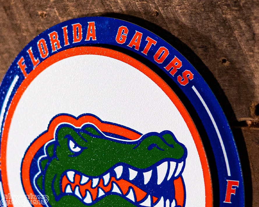 Florida Gators "Double Play" On the Shelf or on the Wall Art