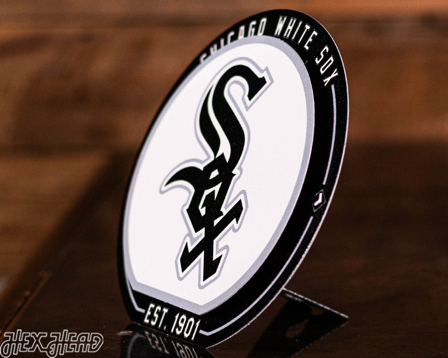 Chicago White Sox "Double Play" On the Shelf or on the Wall Art