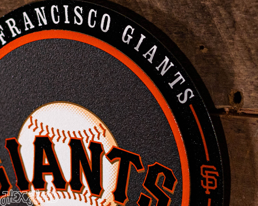 San Francisco Giants "Double Play" On the Shelf or on the Wall Art