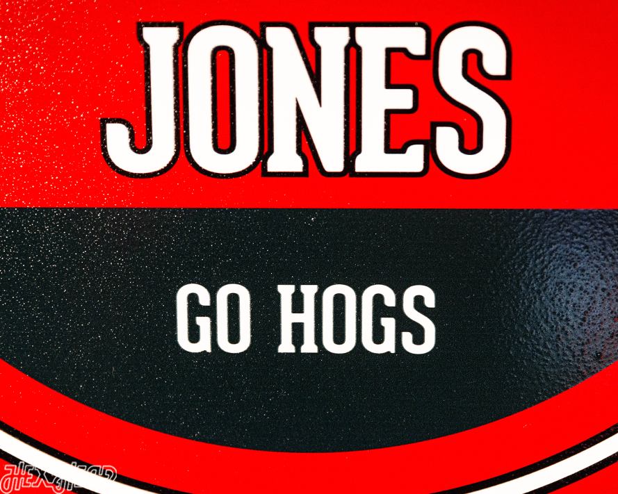 Arkansas Razorbacks Personalized Monogram Metal Art