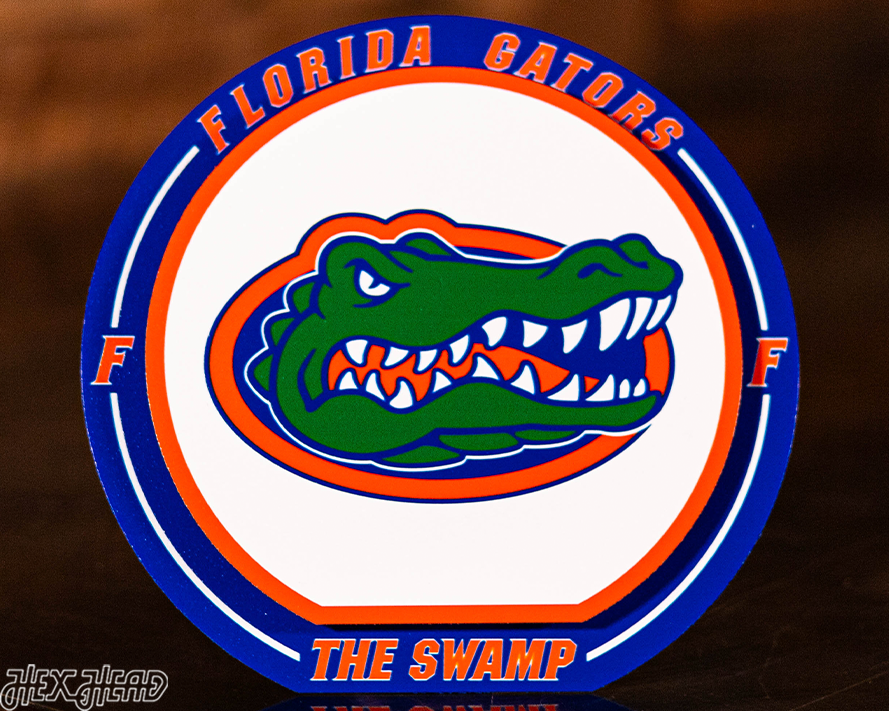 Florida Gators "Double Play" On the Shelf or on the Wall Art