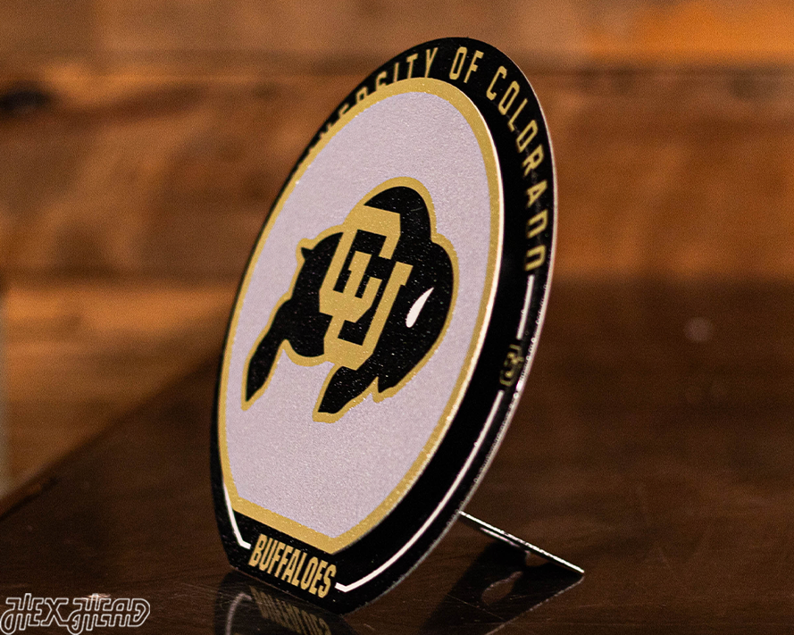 Colorado Buffaloes "Double Play" On the Shelf or on the Wall Art