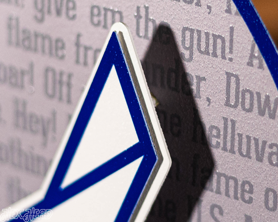 United States Air Force CRAFT SERIES 3D Embossed Metal Wall Art