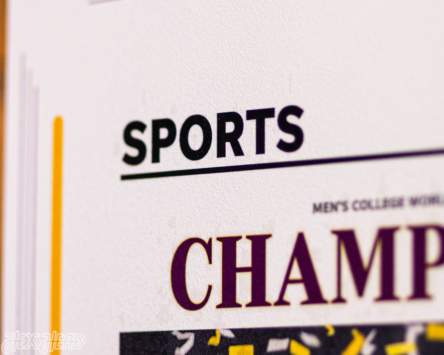 Daily Advertiser LSU Tigers 2023 NATIONAL CHAMPIONS Front Page - June 28, 2023