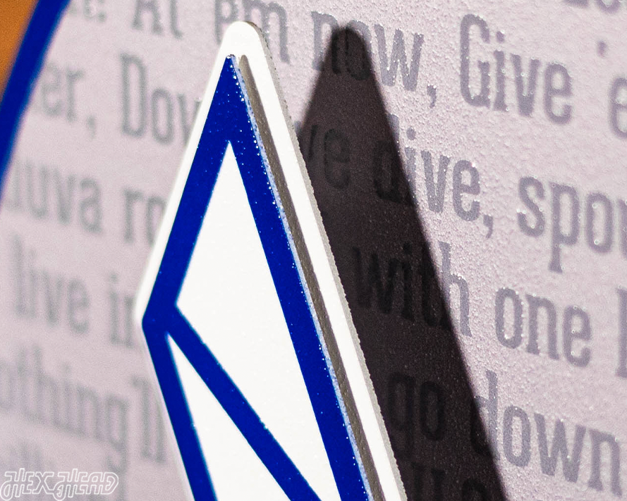 United States Air Force CRAFT SERIES 3D Embossed Metal Wall Art