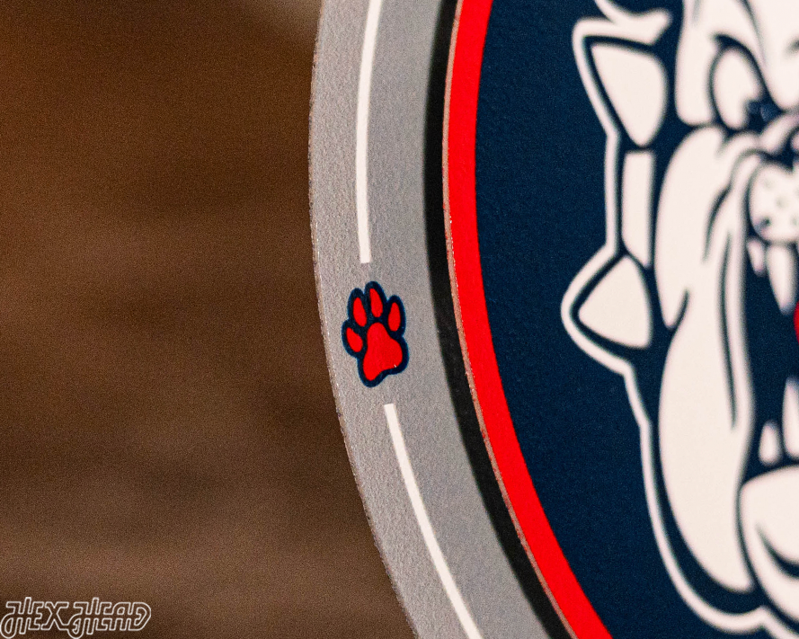 Fresno State Bulldogs "Double Play" On the Shelf or on the Wall Art