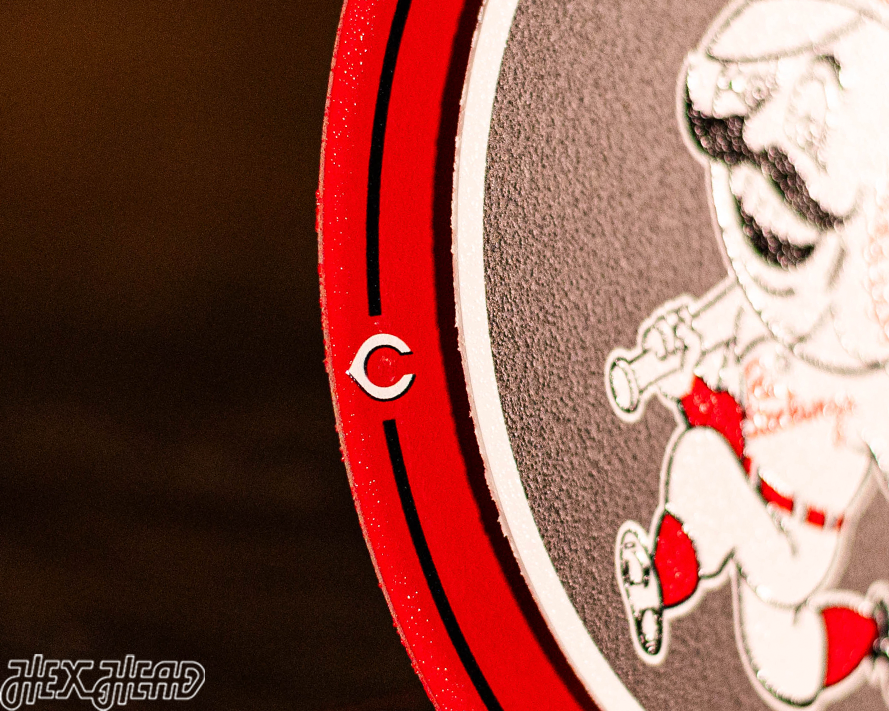 Cincinnati Reds "Double Play" On the Shelf or on the Wall Art