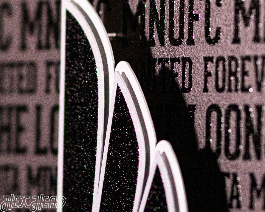 CLOSE OUT - Minnesota United CRAFT SERIES 3D Embossed Metal Wall Art