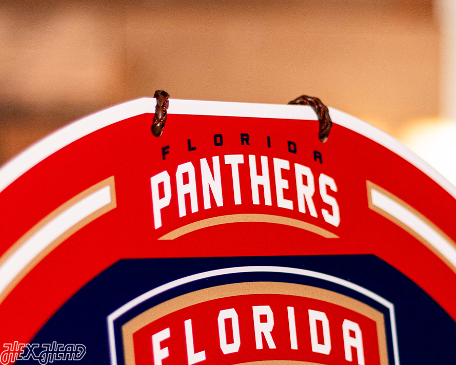 Florida Panthers Personalized Monogram Metal Art