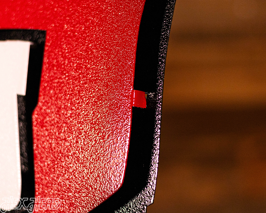 Western Kentucky "Red Towel" 3D Vintage Metal Wall Art