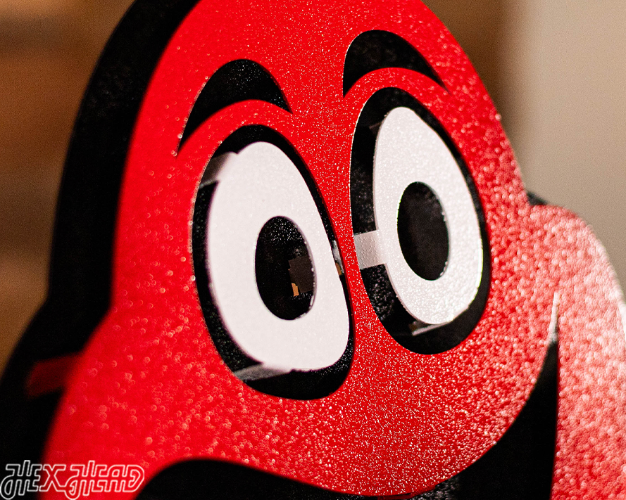 Western Kentucky "Big Red" 3D Vintage Metal Wall Art