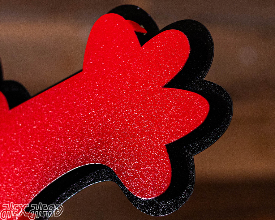 Western Kentucky "Big Red" 3D Vintage Metal Wall Art