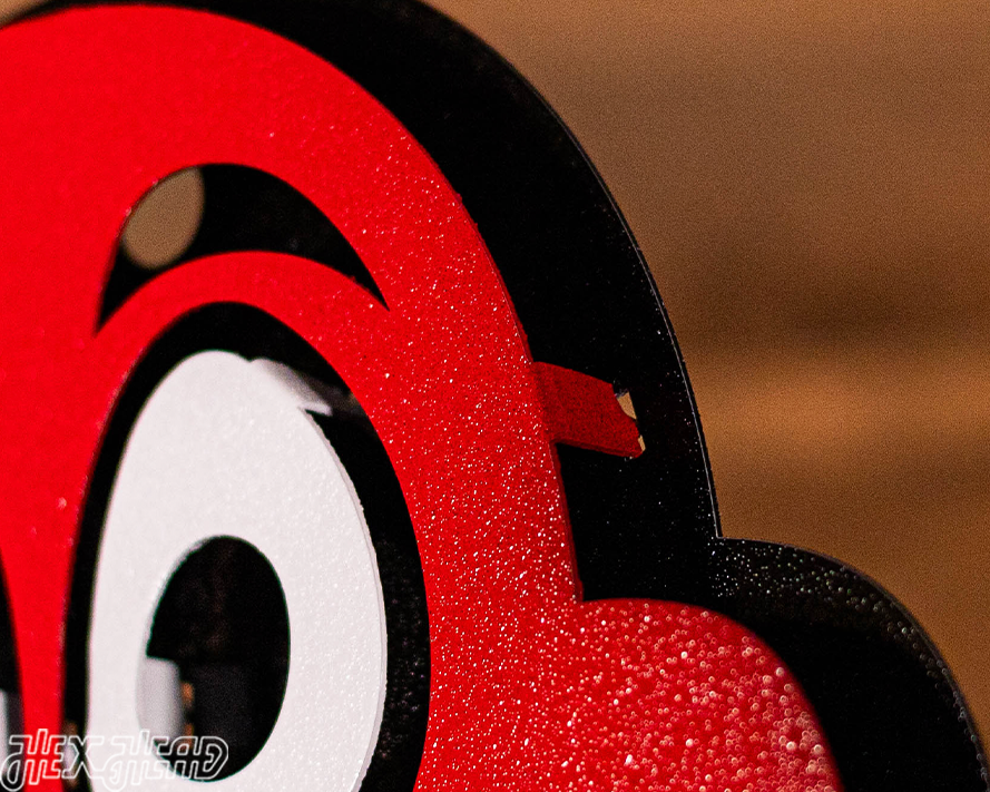 Western Kentucky "Big Red" 3D Vintage Metal Wall Art