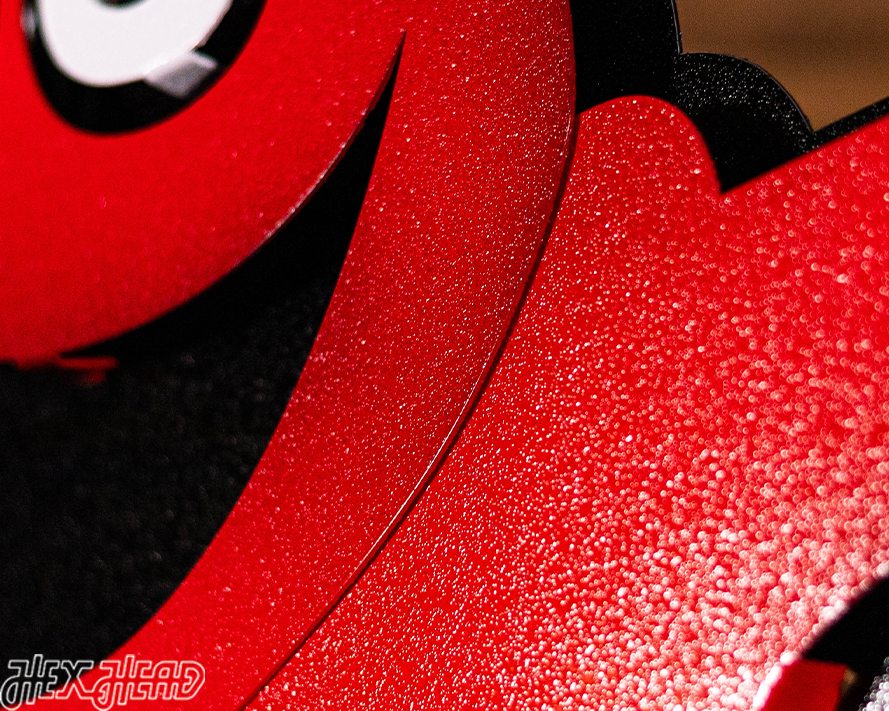 Western Kentucky "Big Red" 3D Vintage Metal Wall Art