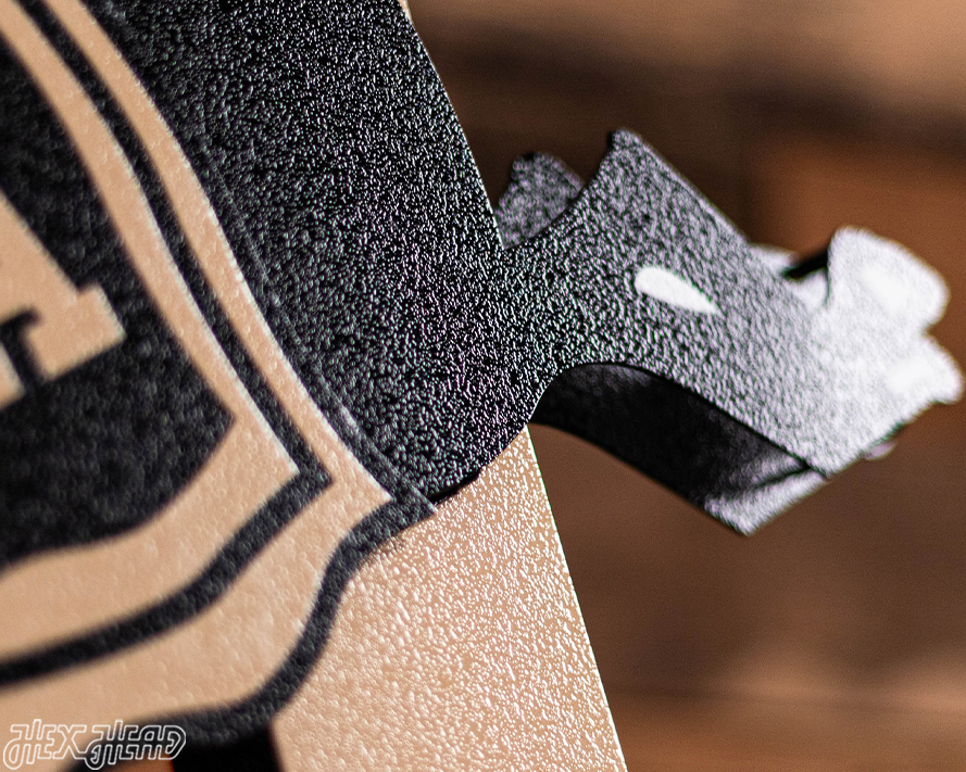 US Military Academy West Point Kicking Mule 3D Metal Wall Art