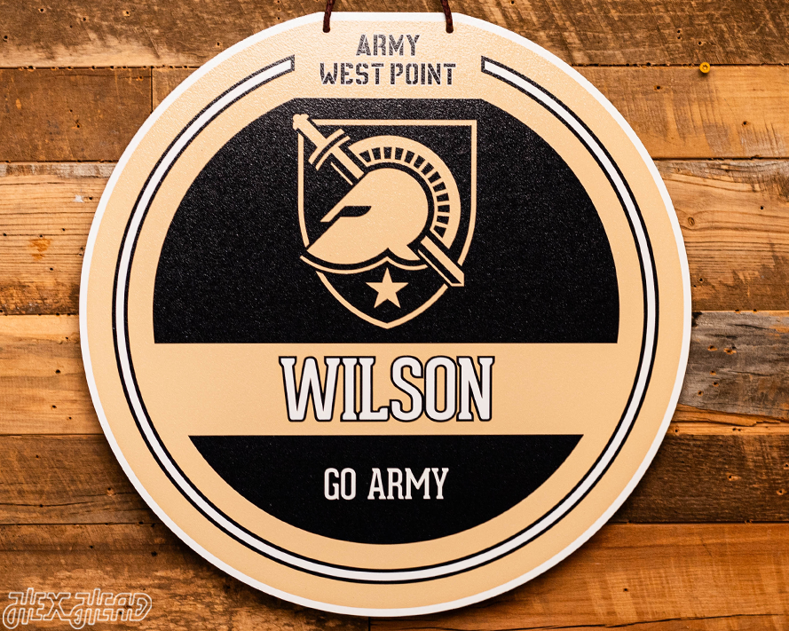 US Military Academy West Point Personalized Monogram Metal Art