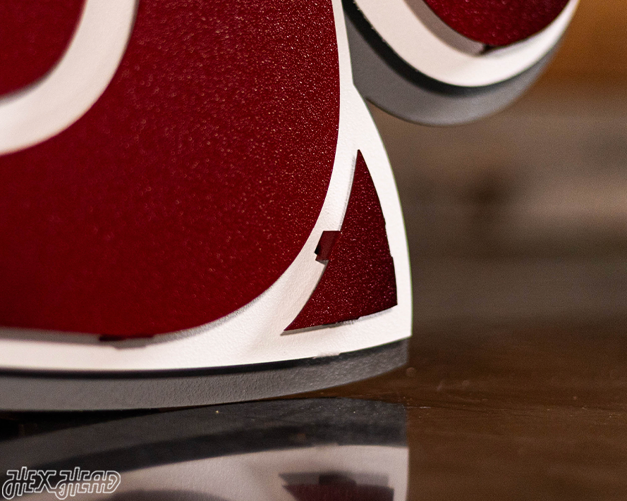 Washington State Cougars 3D Vintage Metal Wall Art