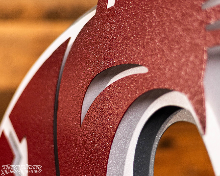 Washington State Cougars 3D Vintage Metal Wall Art