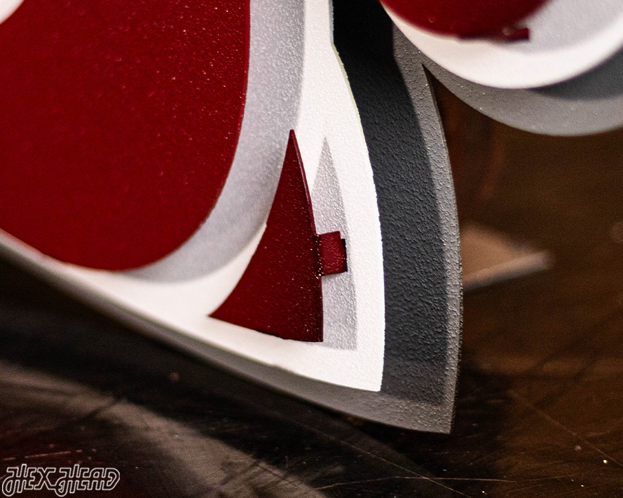 Washington State Cougars 3D Vintage Metal Wall Art