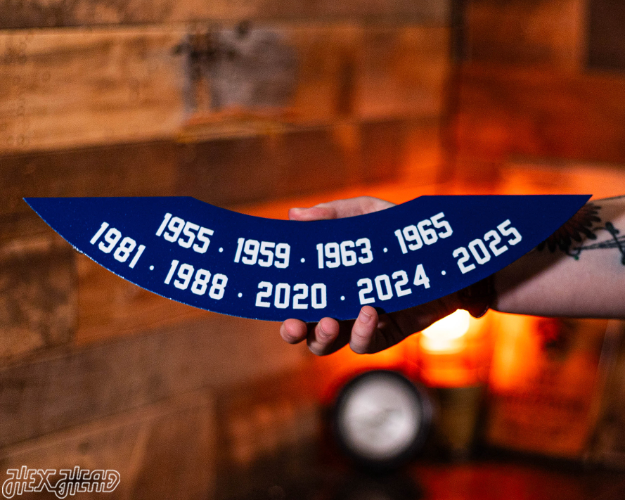 Los Angeles Dodgers DYNASTY Updated 2025 REPLACEMENT Plate ( for Last years Dynasty)