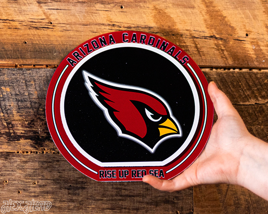 Arizona Cardinals "Double Play" On the Shelf or on the Wall Art
