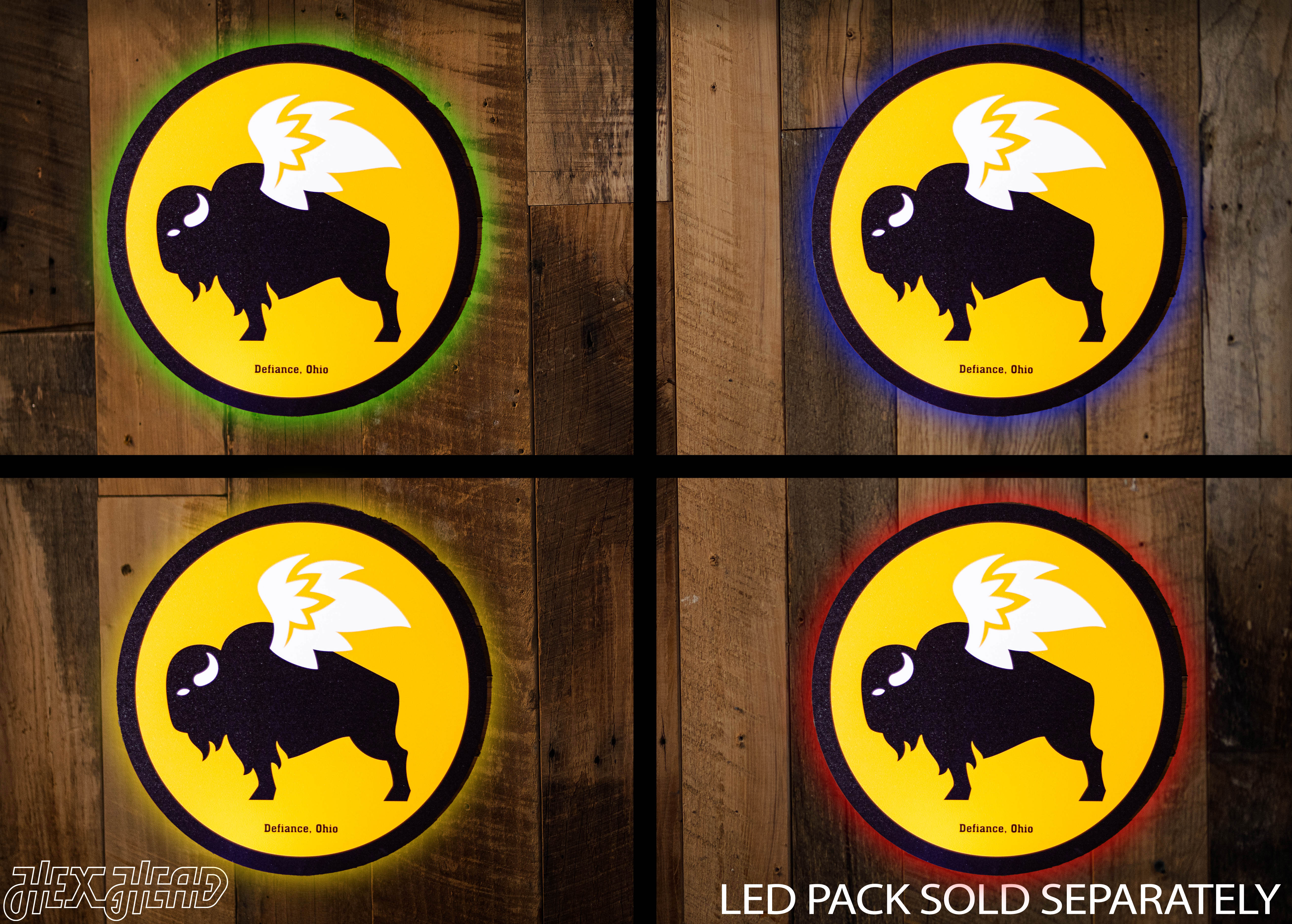 Buffalo Wild Wings "BUG" SINGLE LAYER Personalized Metal Wall Art