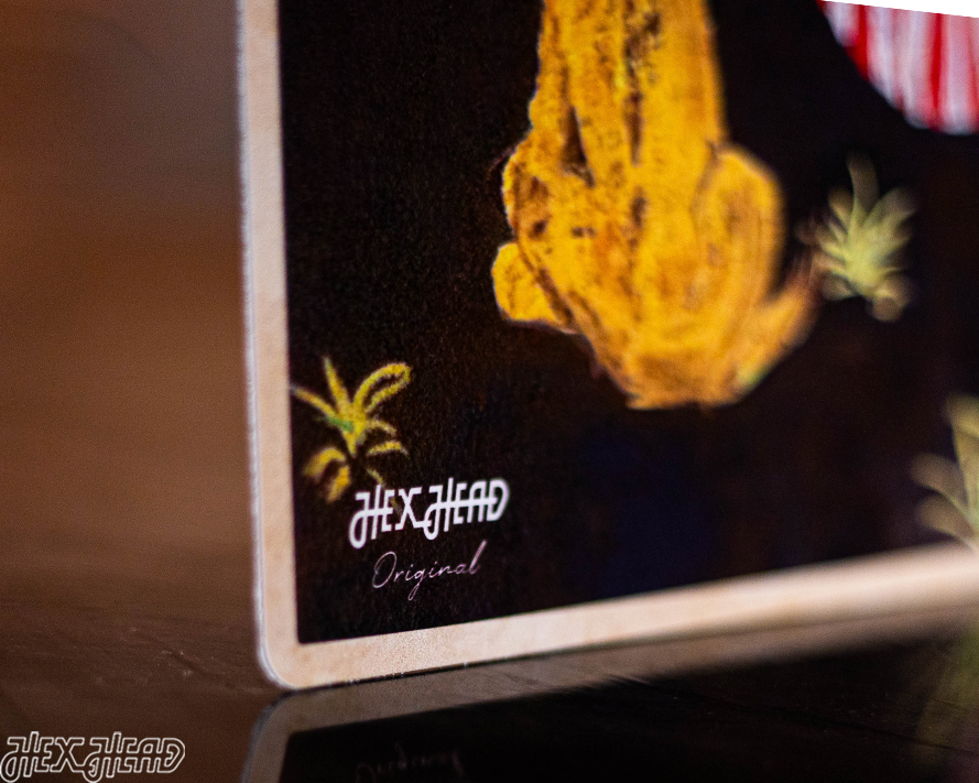 4th Of July Hex Head ORIGINAL Single Layer Metal Wall Art