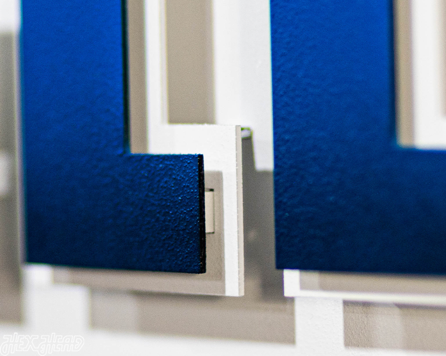 Lineage Full Rectangular Logo 3D Metal Wall Art