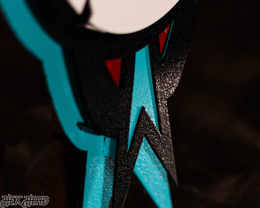 Arizona Diamondbacks Mascot 3D Vintage Metal Wall Art