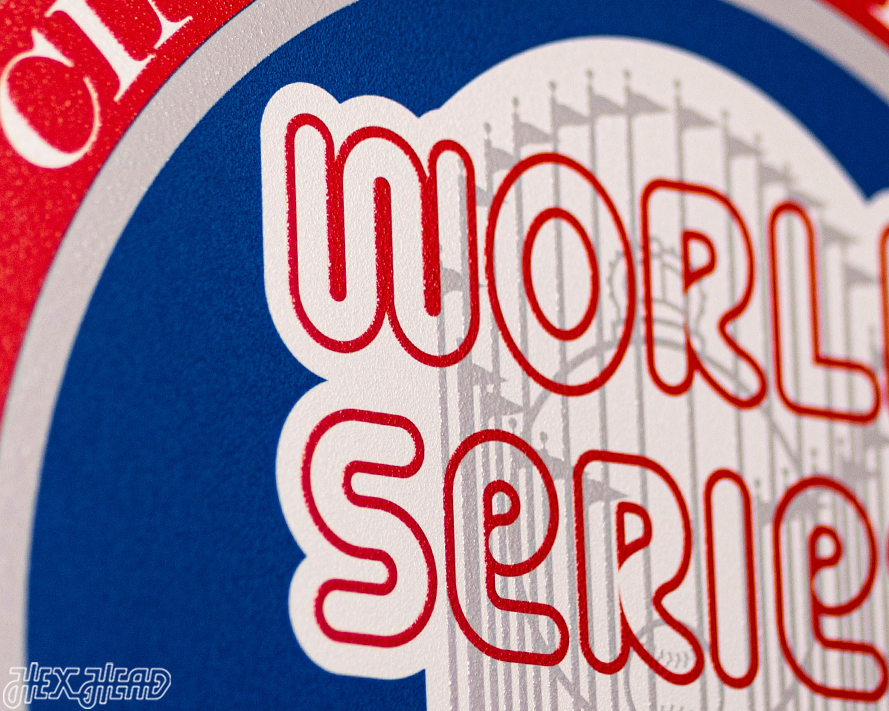 VARSITY Collection- SINGLE Layer 1976 World Series Cincinnati Reds Metal Wall Art