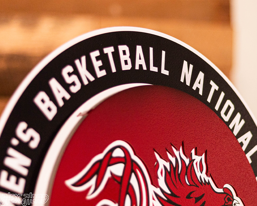 South Carolina Gamecocks DYNASTY- Women's Basketball Championships w/ Replaceable Icon Plate 3D Vintage Metal Wall Art