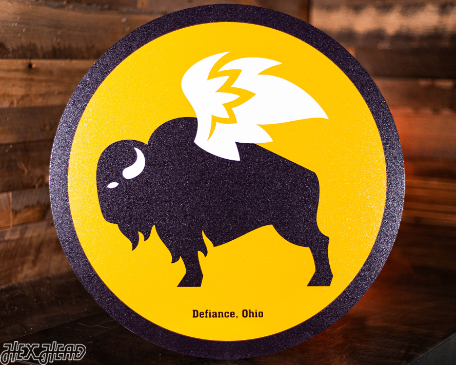 Buffalo Wild Wings "BUG" SINGLE LAYER Personalized Metal Wall Art