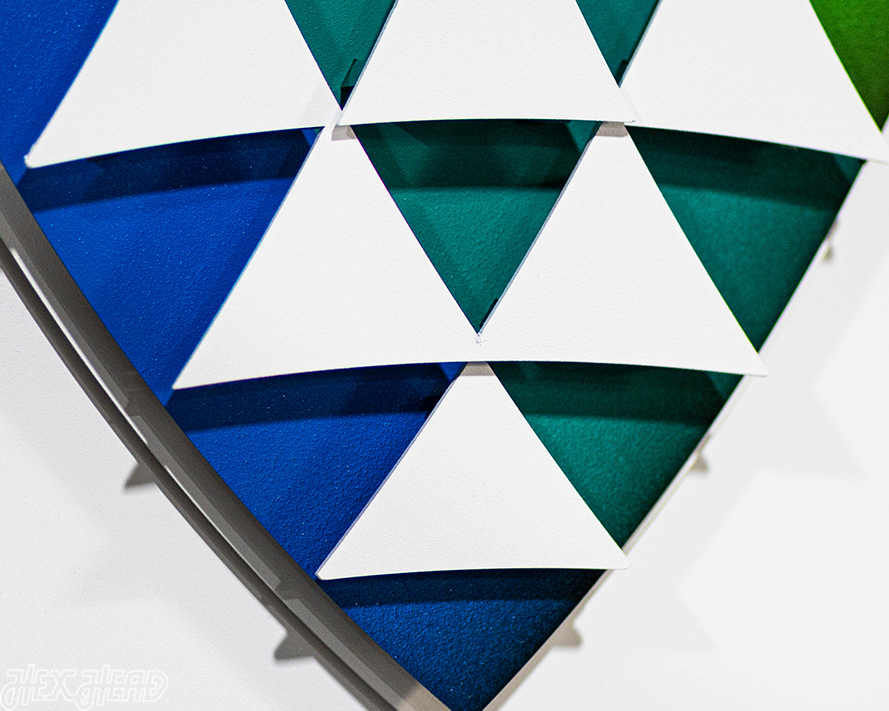 Lineage Full Rectangular Logo 3D Metal Wall Art