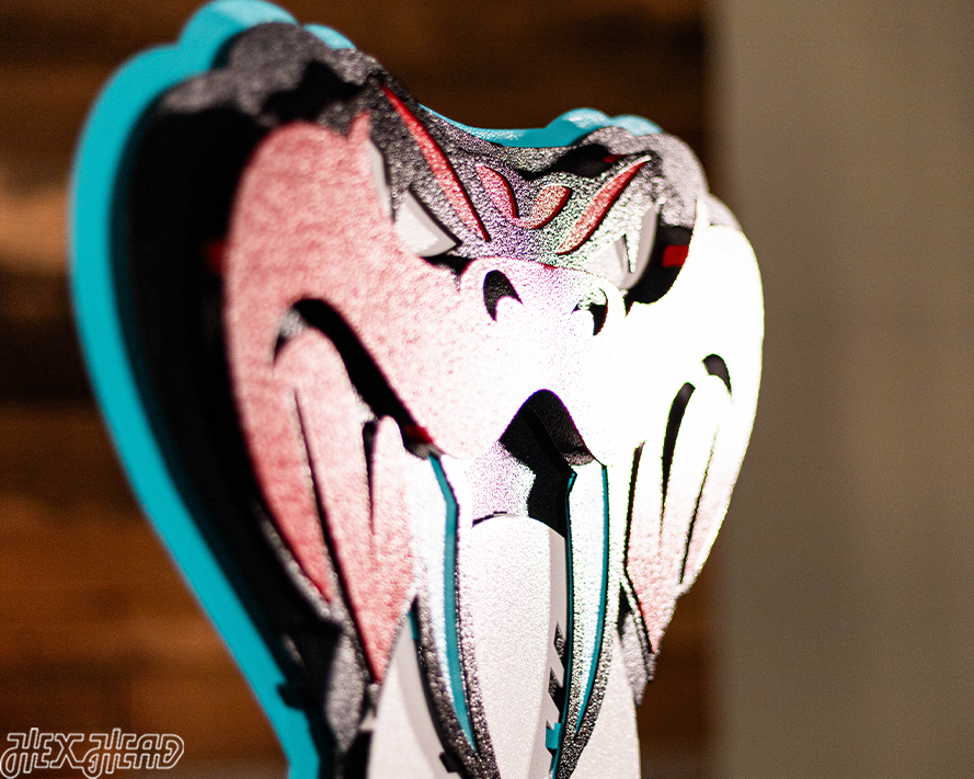 Arizona Diamondbacks Mascot 3D Vintage Metal Wall Art