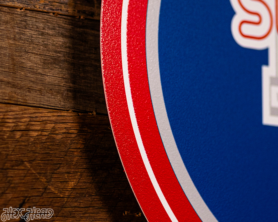 VARSITY Collection- SINGLE Layer 1976 World Series Cincinnati Reds Metal Wall Art