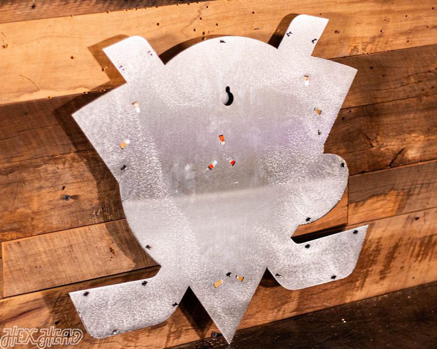 Anaheim Ducks "Mighty Duck" 3D Vintage Metal Wall Art