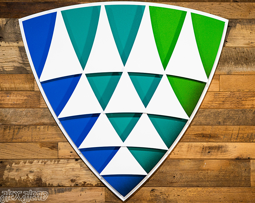 Lineage Shield 3D Metal Wall Art