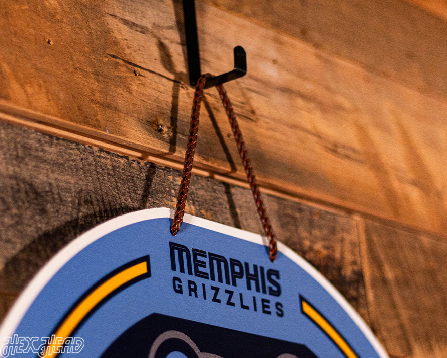 Memphis Grizzlies Personalized Monogram Metal Art