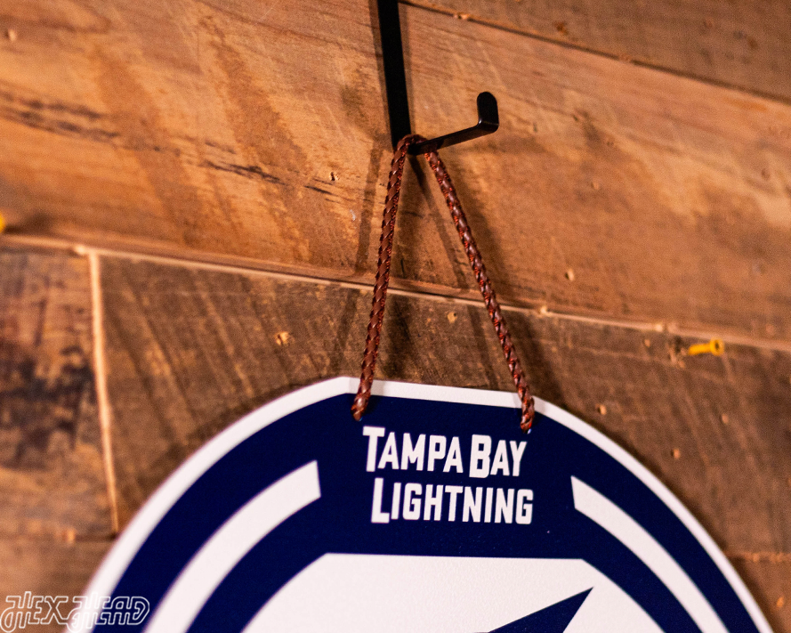 Tampa Bay Lightning Personalized Monogram Metal Art