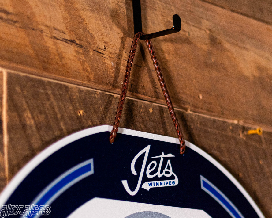 Winnipeg Jets Personalized Monogram Metal Art
