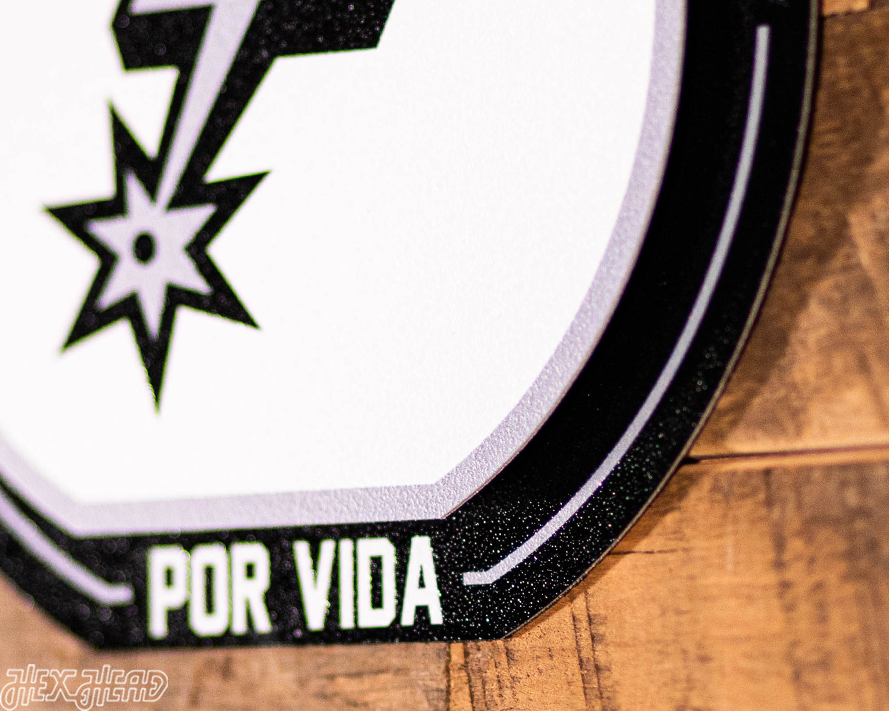 San Antonio Spurs "Double Play" On the Shelf or on the Wall Art